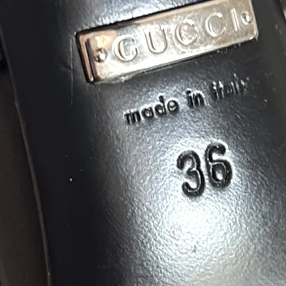 [Gucci] Black Lika Bejeweled Studded Toe Stiletto Heels Women’s EU/IT 36 / US 6 - Picture 13 of 13